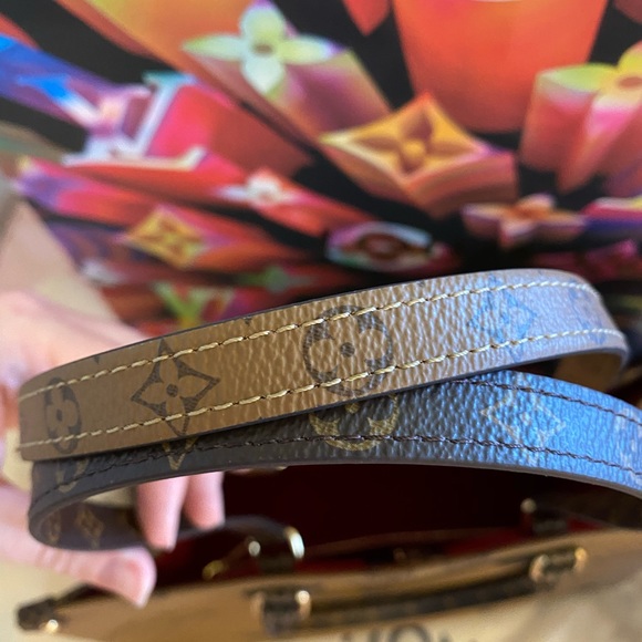 Louis Vuitton, MM On the go Tote with first edition monogram straps - Picture 12 of 15